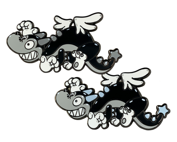 Buster the Dragon Trading Pin