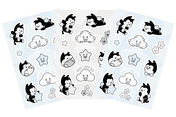 Kawaii Vampy Sticker Sheet
