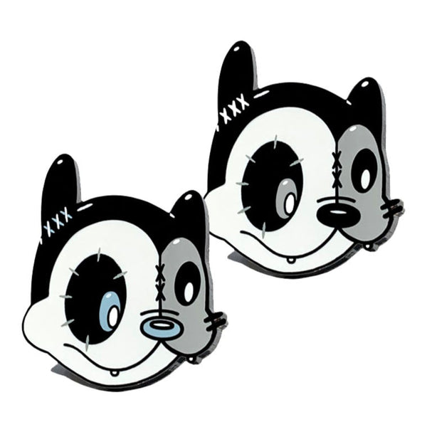 Mittens the Cat Trading Pin