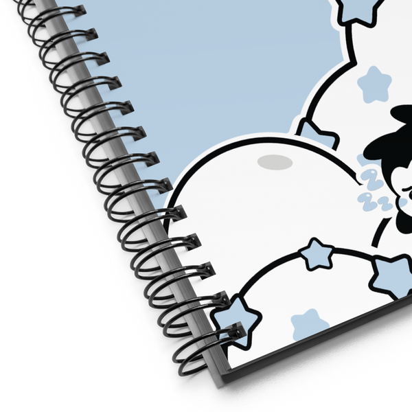 Kawaii Vampy Clouds Spiral Notebook