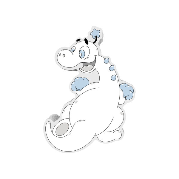 Astro the Dinosaur Sticker