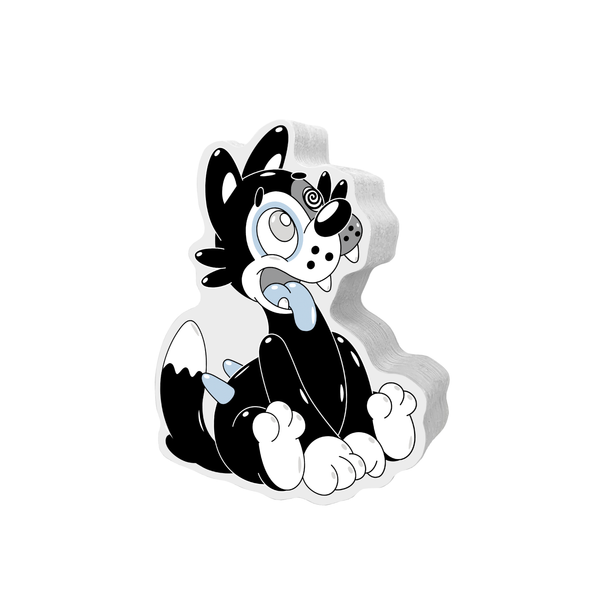 Blizz the Wolf Sticker