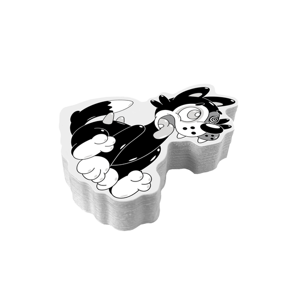 Blizz the Wolf Sticker