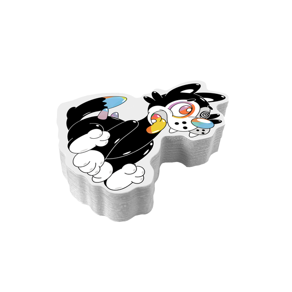 Blizz the Wolf Sticker