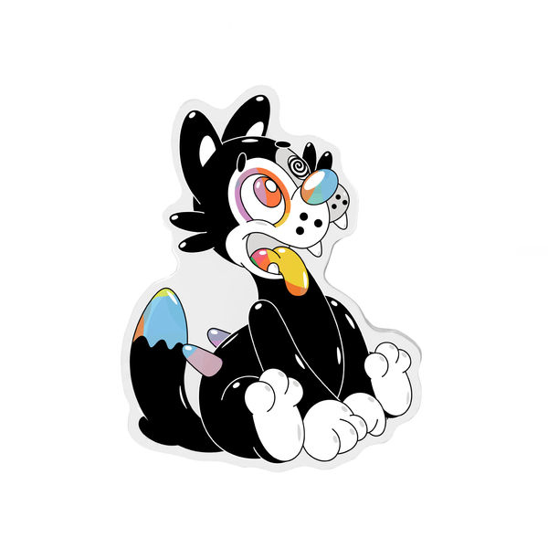 Blizz the Wolf Sticker