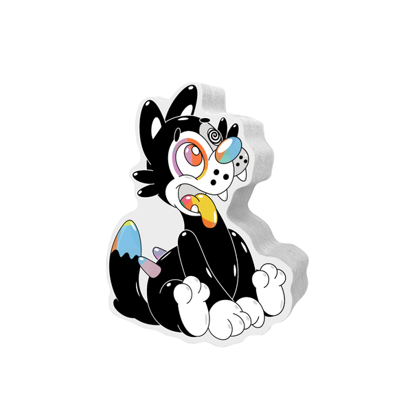 Blizz the Wolf Sticker