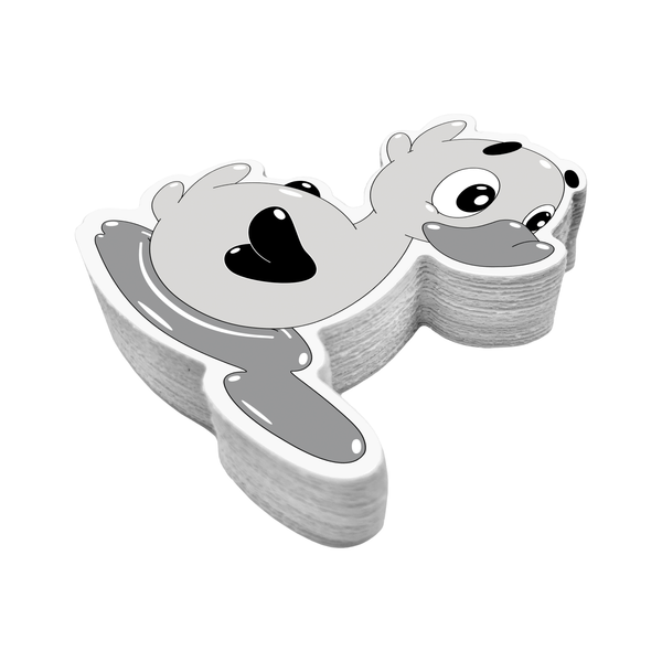 Diddley the Duck Sticker