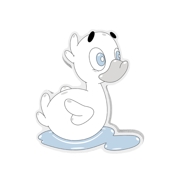 Diddley the Duck Sticker