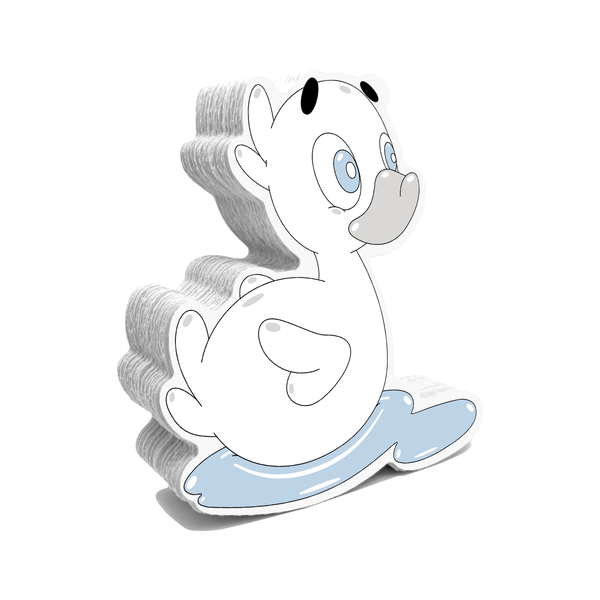 Diddley the Duck Sticker