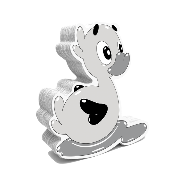 Diddley the Duck Sticker