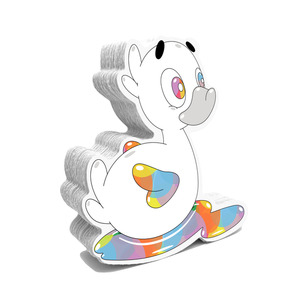 Diddley the Duck Sticker