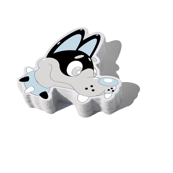 Dobby the Dog Sticker - Blue & Black (Limited Edition)
