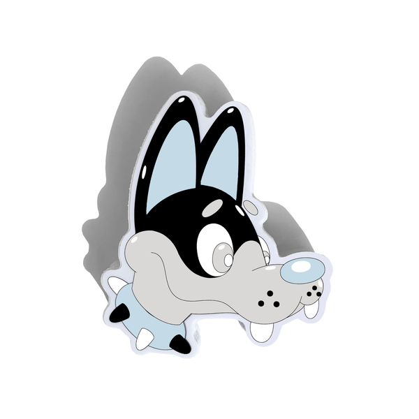 Dobby the Dog Sticker - Blue & Black (Limited Edition)