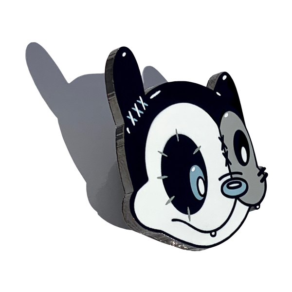 Mittens the Cat Trading Pin