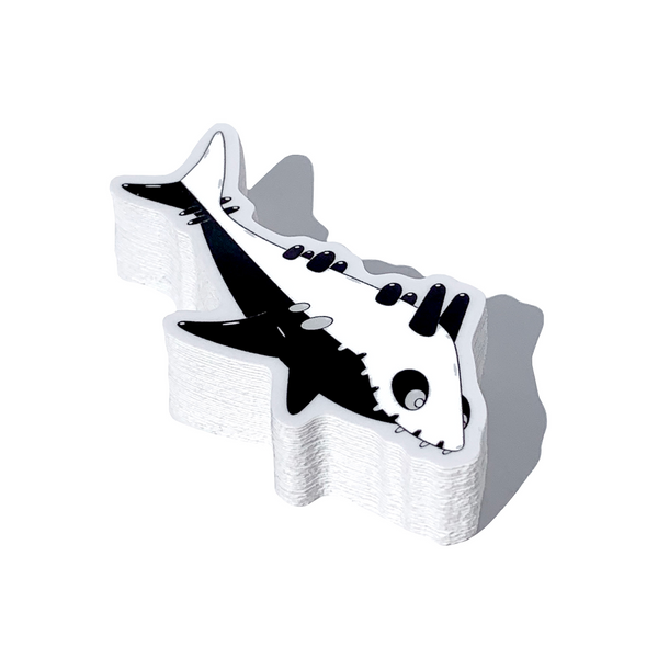 Bone Jaws the Shark Sticker