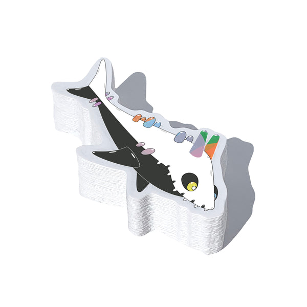 Bone Jaws the Shark Sticker