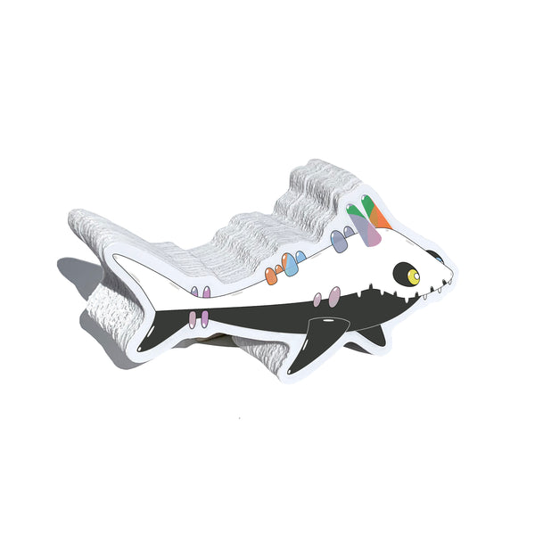 Bone Jaws the Shark Sticker