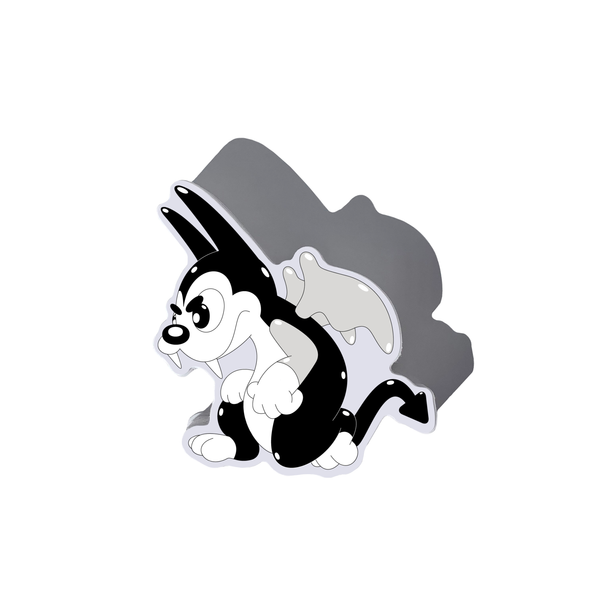 Vampy the Dog Sticker