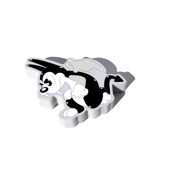 Vampy the Dog Sticker