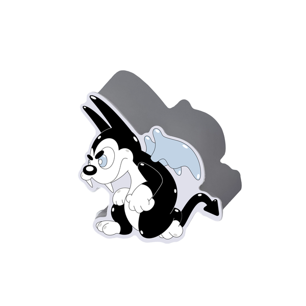 Vampy the Dog Sticker