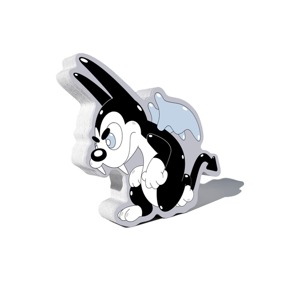 Vampy the Dog Sticker