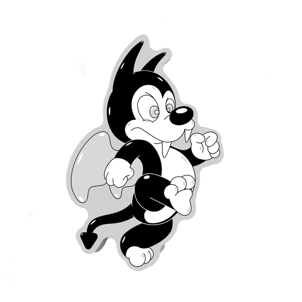 Vampy the Dog Lil' Champ Sticker