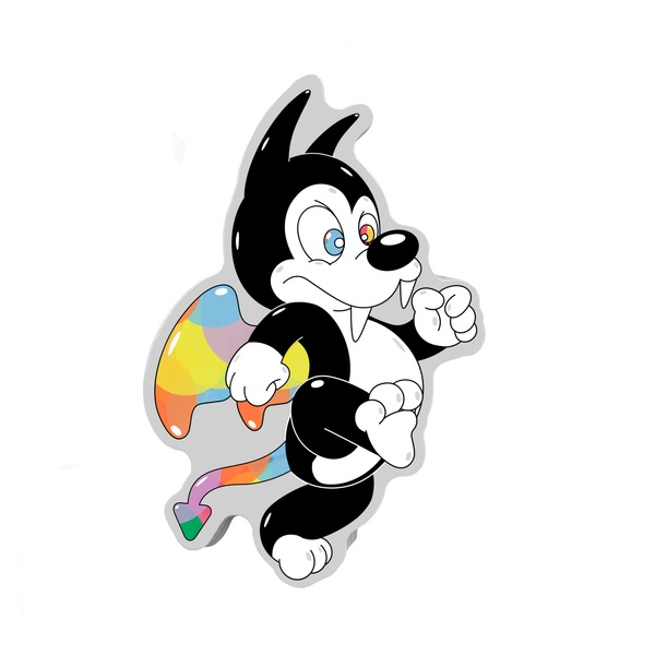 Vampy the Dog Lil' Champ Sticker