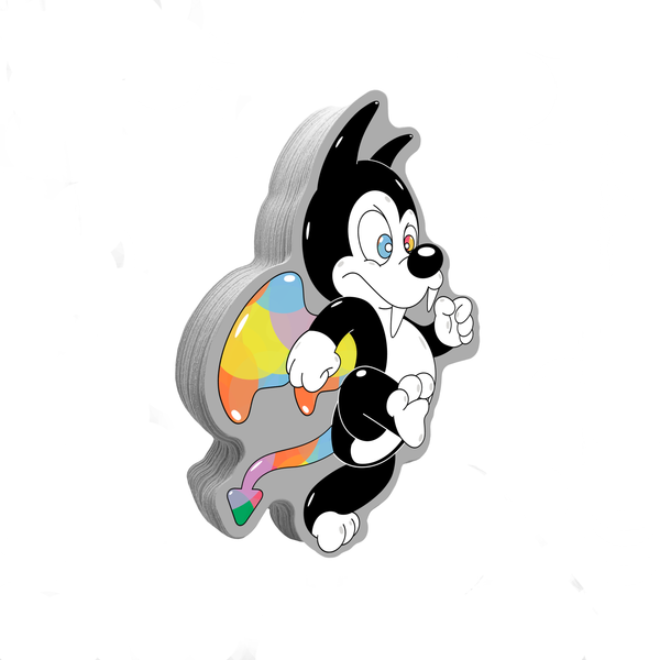 Vampy the Dog Lil' Champ Sticker