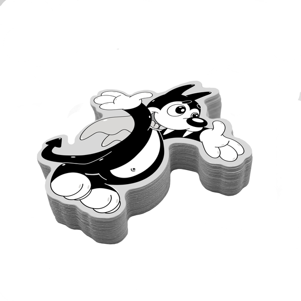 Vampy the Dog Imagination Sticker