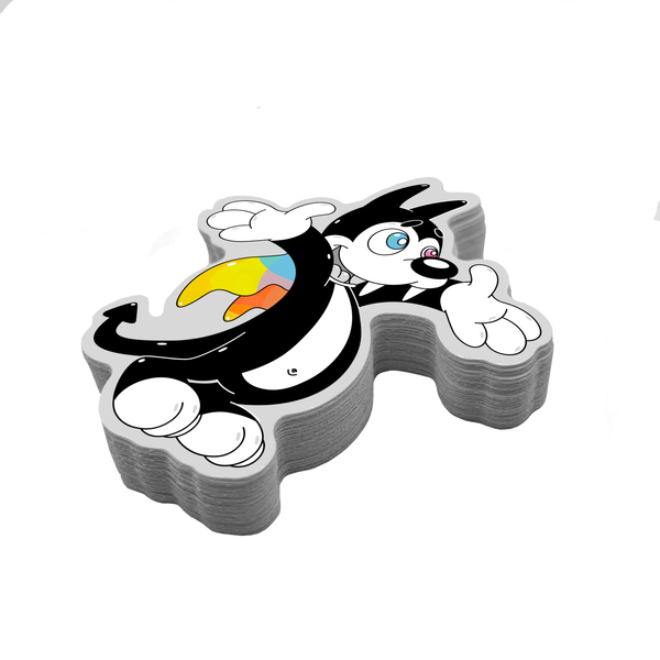 Vampy the Dog Imagination Sticker