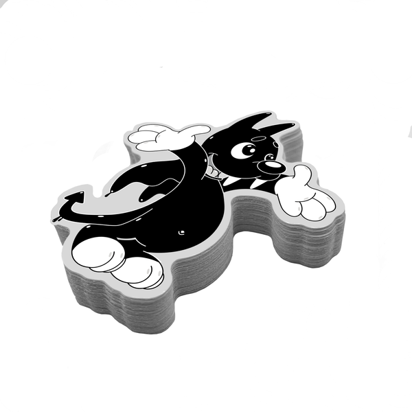 Vampy the Dog Imagination Sticker