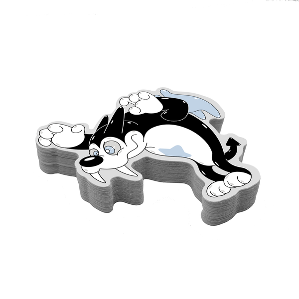 Vampy the Dog MAX! Sticker