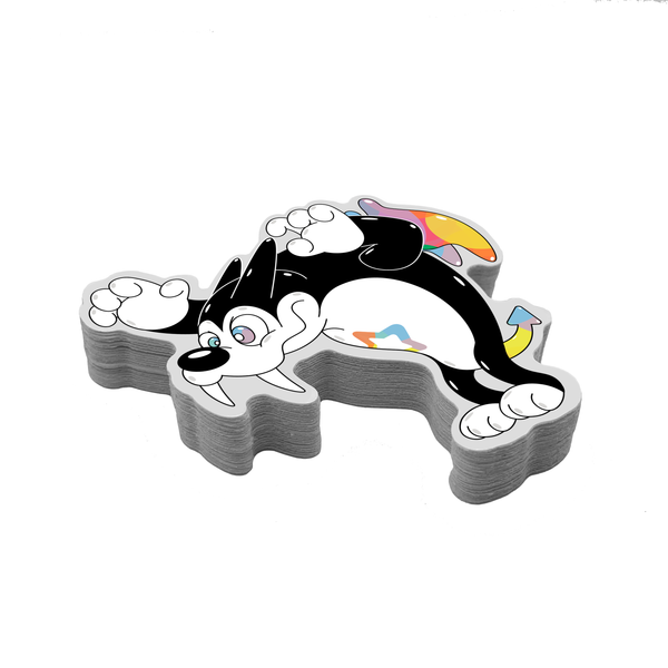 Vampy the Dog MAX! Sticker