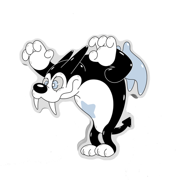 Vampy the Dog MAX! Sticker