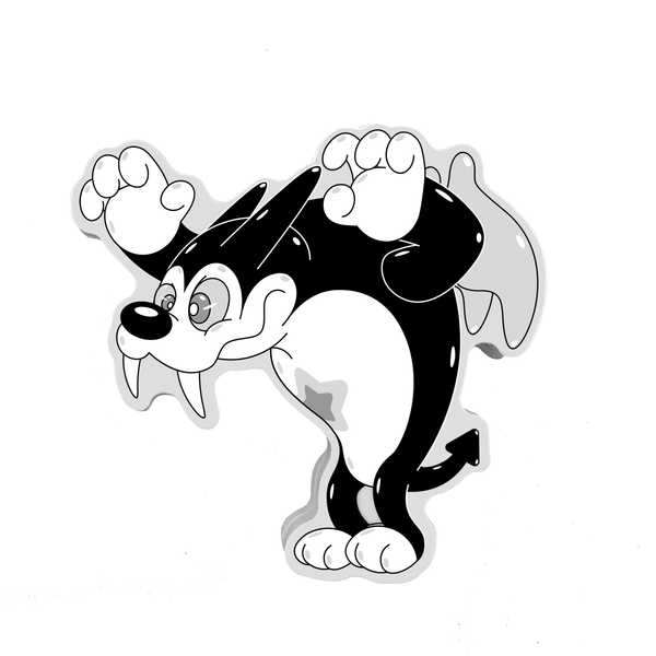 Vampy the Dog MAX! Sticker