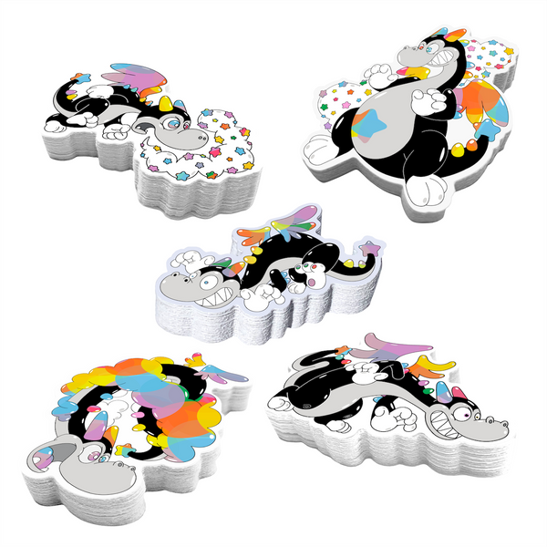 Buster the Dragon Sticker Pack