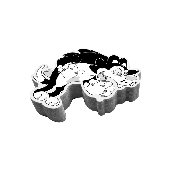 Blizz the Wolf MAX! Sticker