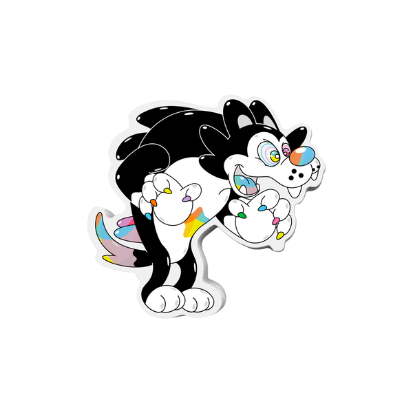 Blizz the Wolf MAX! Sticker