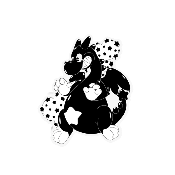 Buster the Dragon MAX! Sticker