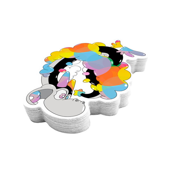 Buster the Dragon Sky Dragon Sticker