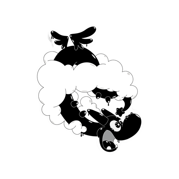 Buster the Dragon Sky Dragon Sticker