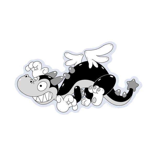 Buster the Dragon Sticker