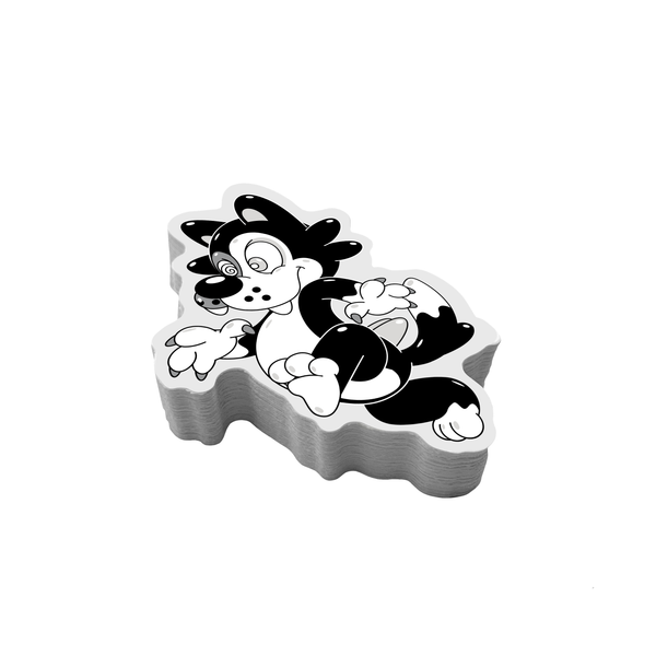 Blizz the Wolf Lil' Sno Sticker