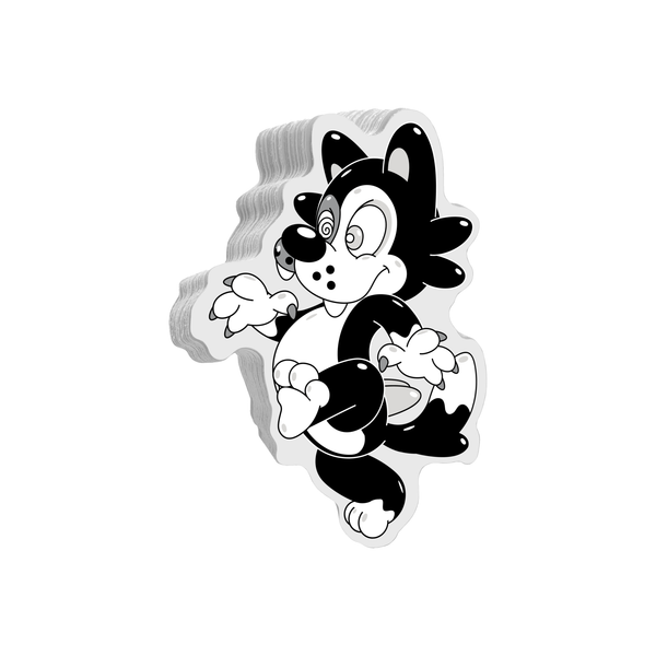 Blizz the Wolf Lil' Sno Sticker