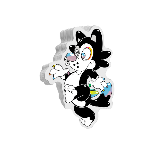 Blizz the Wolf Lil' Sno Sticker