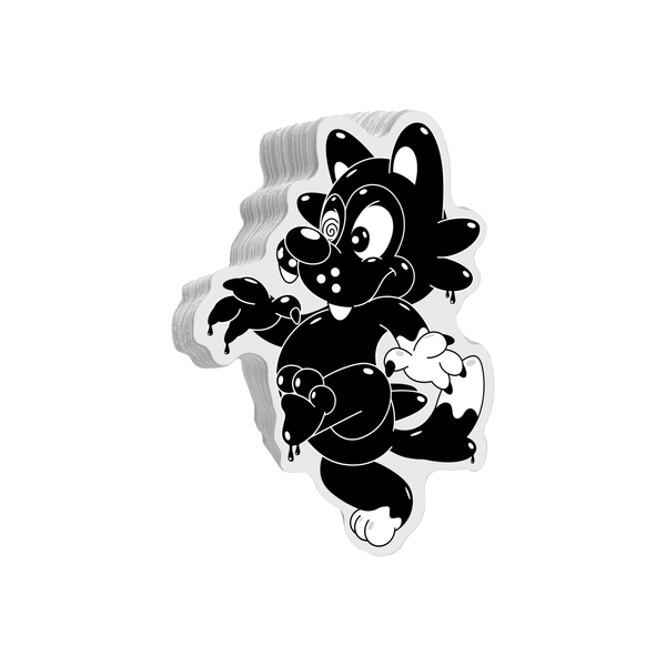 Blizz the Wolf Lil' Sno Sticker