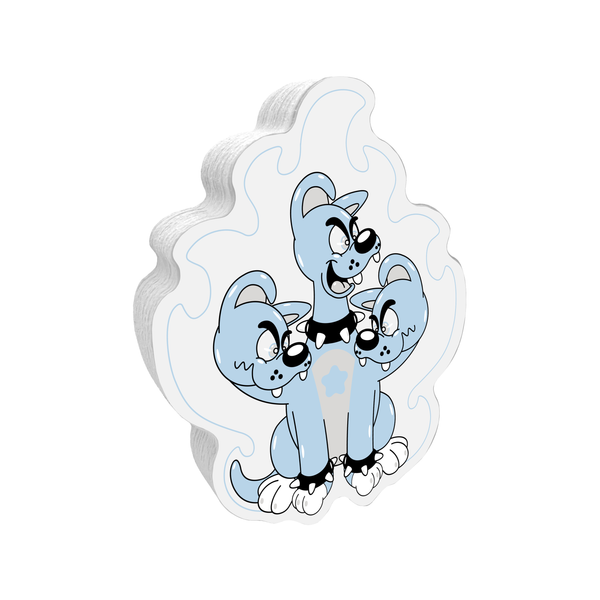 Dobby the Dog MAX! (Cerebrus) Sticker