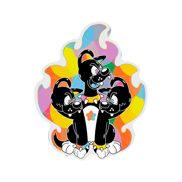 Dobby the Dog MAX! (Cerebrus) Sticker