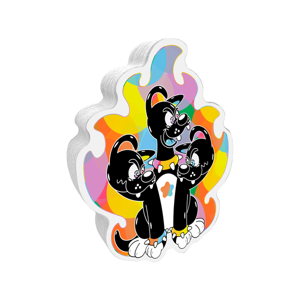 Dobby the Dog MAX! (Cerebrus) Sticker