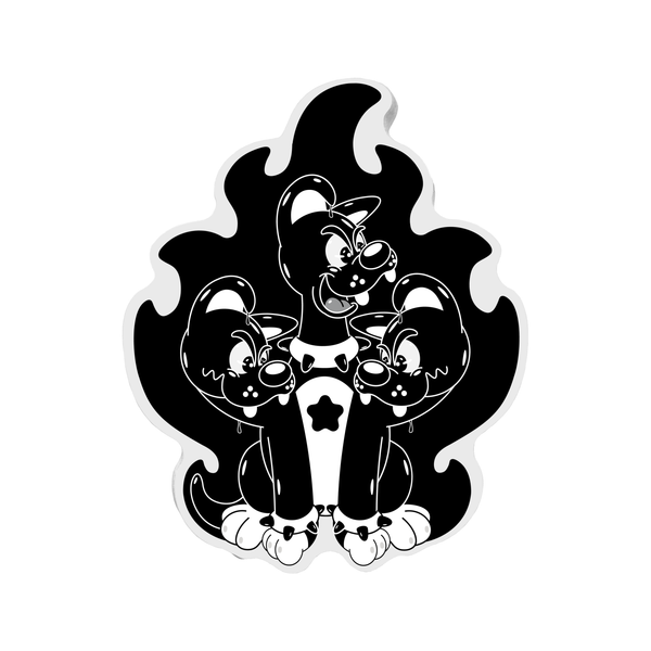 Dobby the Dog MAX! (Cerebrus) Sticker